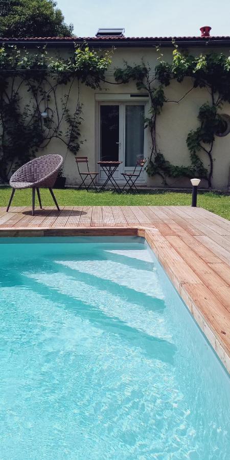 Merig'Home Chambre Bd Climatisee Dans Maison Avec Piscine Au Calme En Ville, Sdb & Toilettes Prives Angoulême Dış mekan fotoğraf